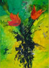 Tulpen, 2020, Malerei von Angelika Junghans